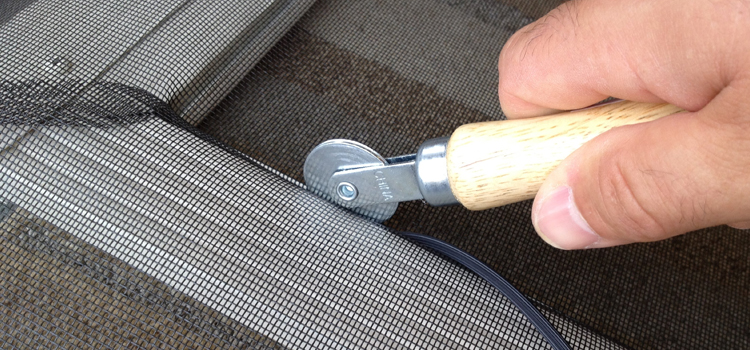 metal screen door repair in Poway